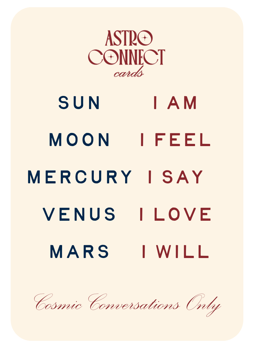 Astro Connect Cards ((Pre Order))