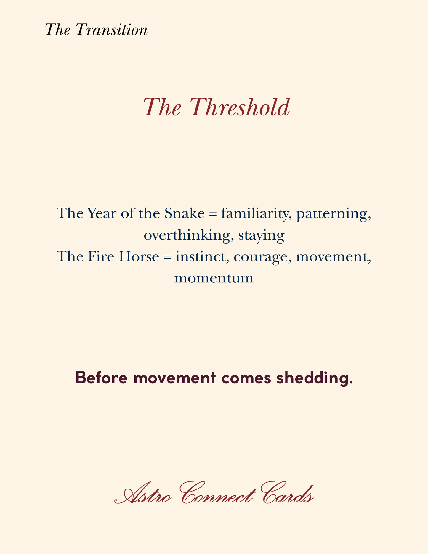 (Digital) 10 Day Reset Fire Horse Version. For the next version of you!