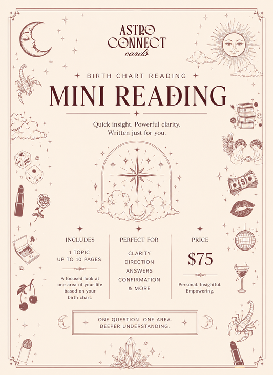 Mini Astro Reading | Personalized Birth Chart Reading